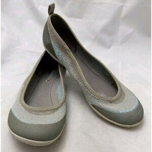 Merrell Women's Mimix Meld Ballet Flats Size 8.5 Simple Taupe Grey Aqua J21834